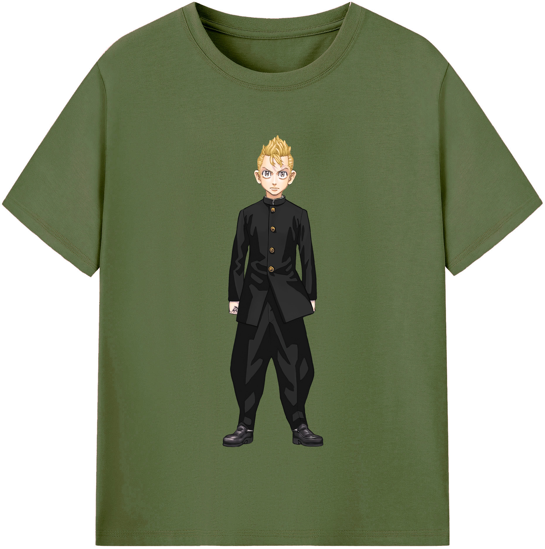 （画像用） 東京リベンジャーズ Tokyo Revengers 綿100％半袖Tシャツ（フロントプリント）